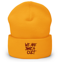 xAcceptiion "We Are  ̶N̶O̶T̶ a Cult" Embroidered Beanie