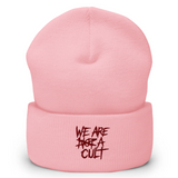 xAcceptiion "We Are  ̶N̶O̶T̶ a Cult" Embroidered Beanie