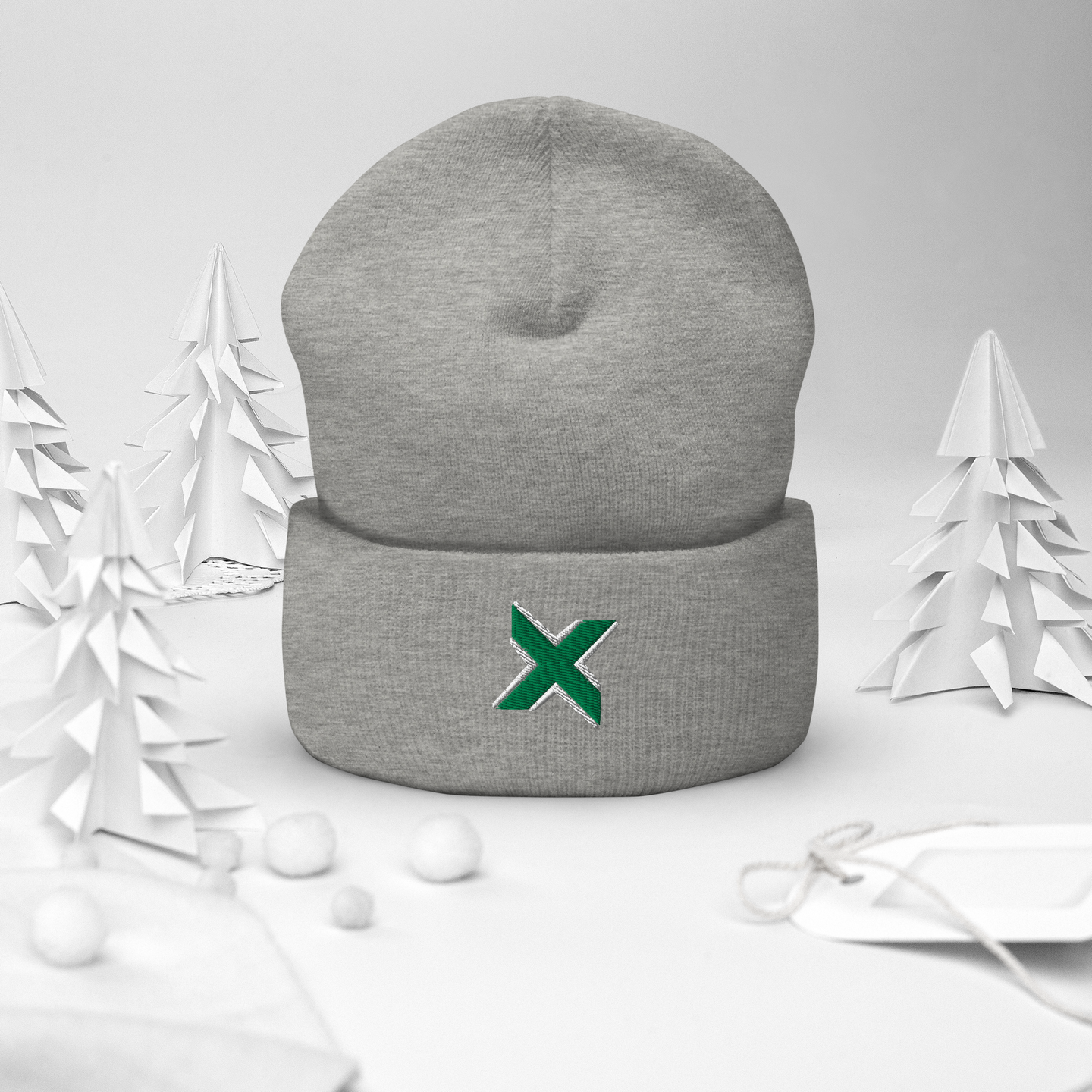 Official Logo X Cuffed Beanie