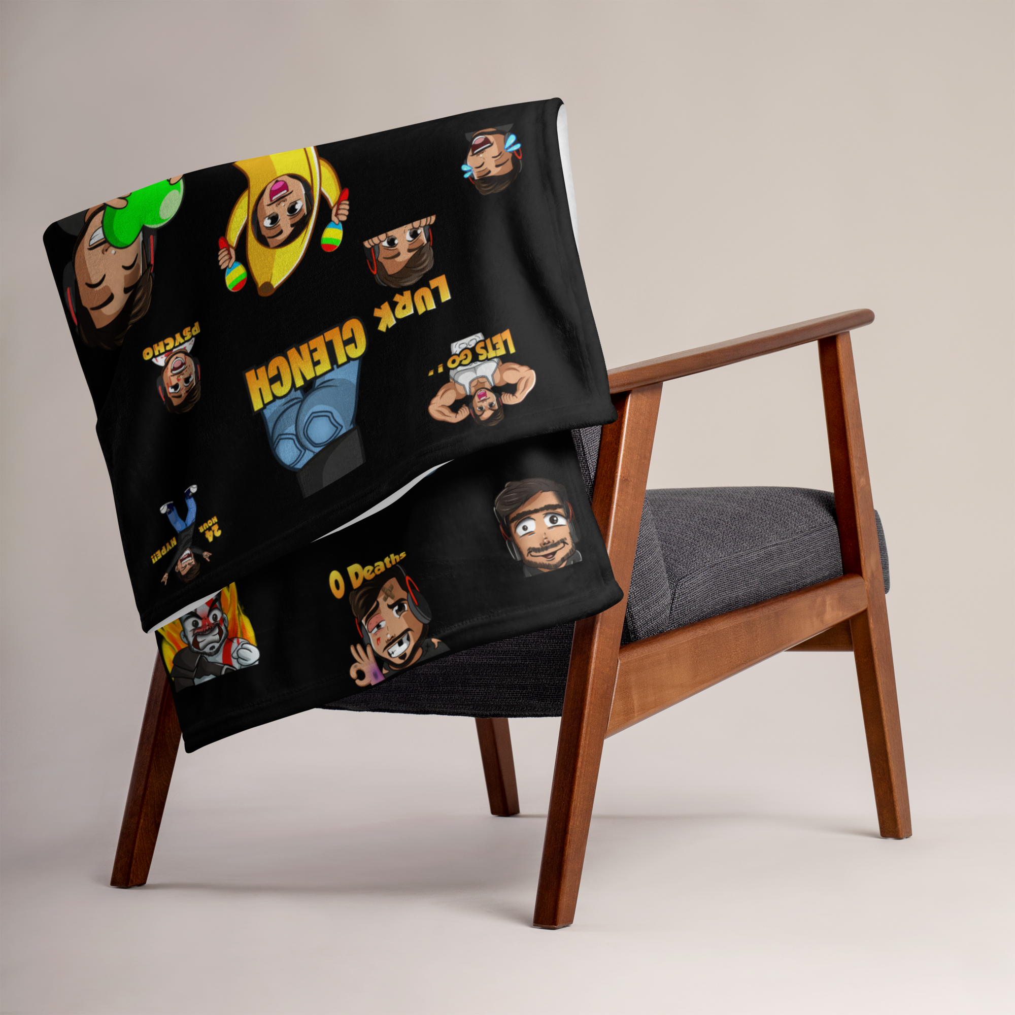 xAcceptiion Official Emotes Blanket