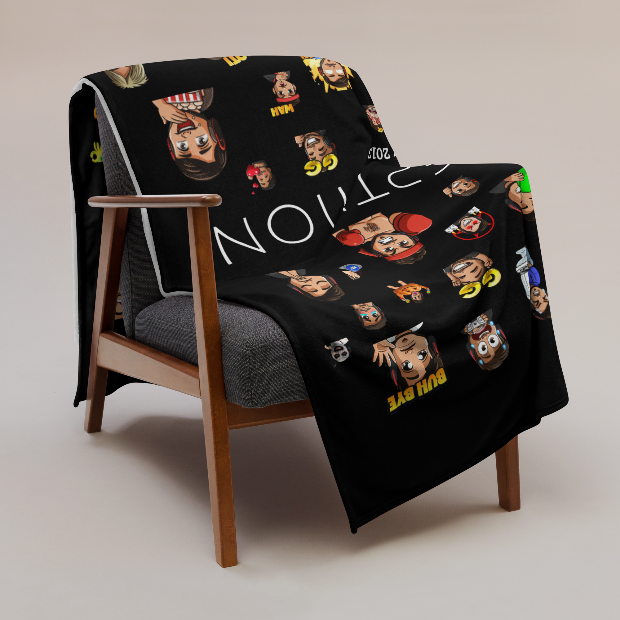 xAcceptiion Official Emotes Blanket