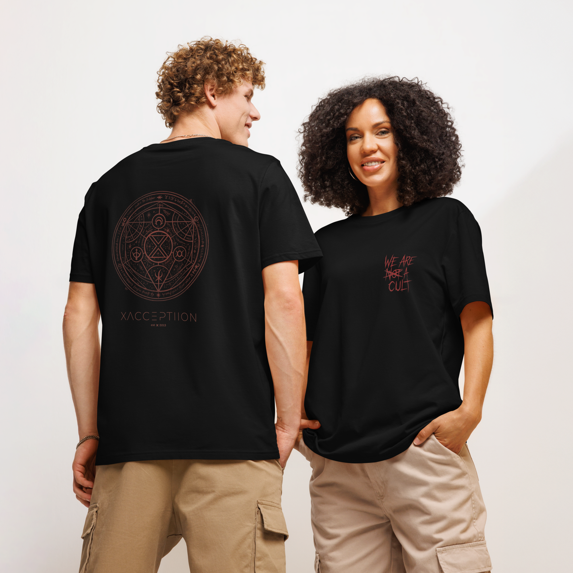 xAcceptiion "We Are  ̶N̶O̶T̶ a Cult" T-Shirt