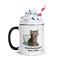 Hades Mug - World Domination? First, coffee.