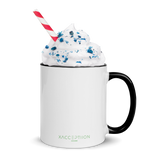 "Always Clench Your Cheeks" Ceramic Colored Mug