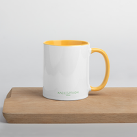 "Always Clench Your Cheeks" Ceramic Colored Mug