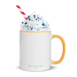 "Always Clench Your Cheeks" Ceramic Colored Mug