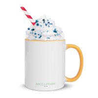 "Always Clench Your Cheeks" Ceramic Colored Mug