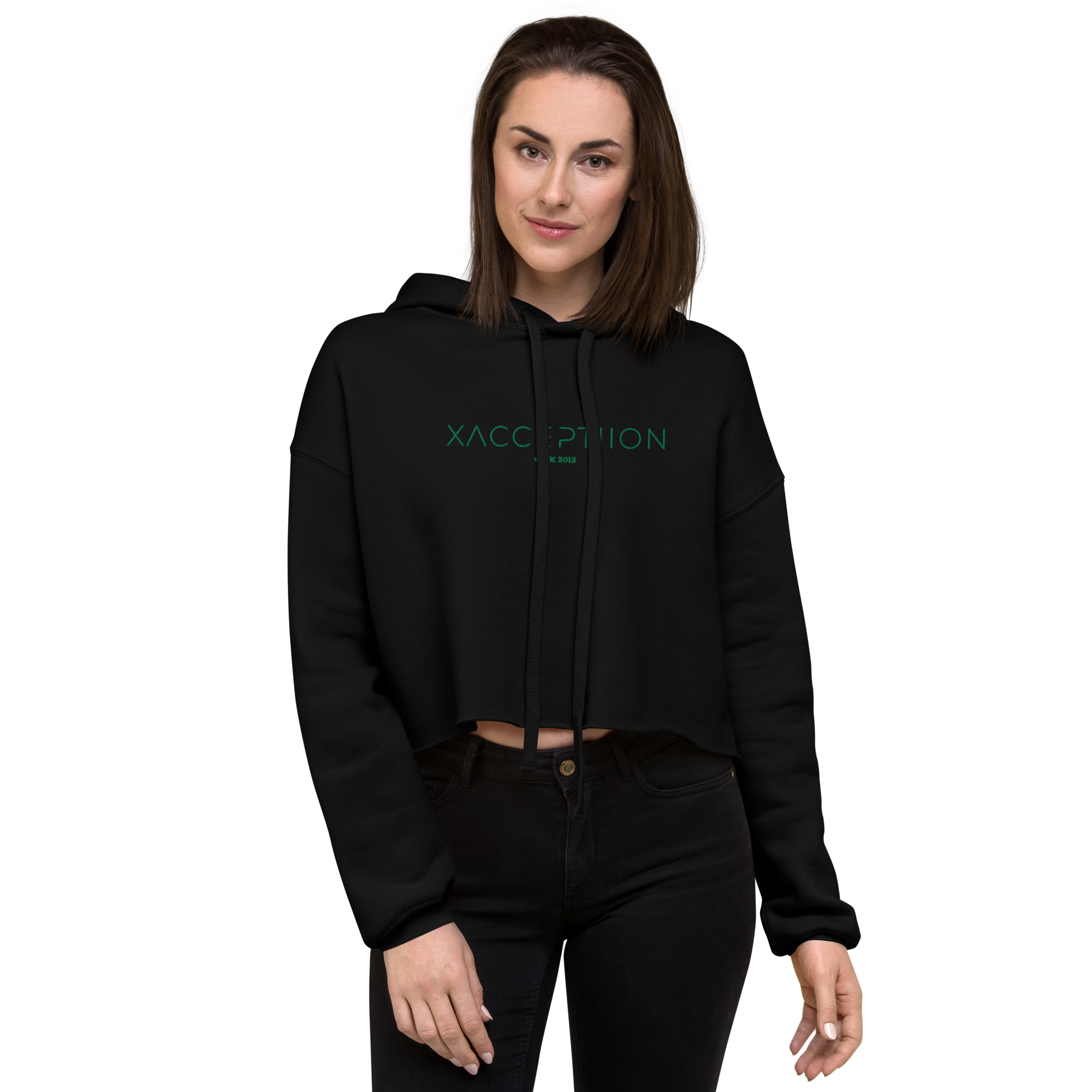 xAcceptiion © Original Crop Hoodie