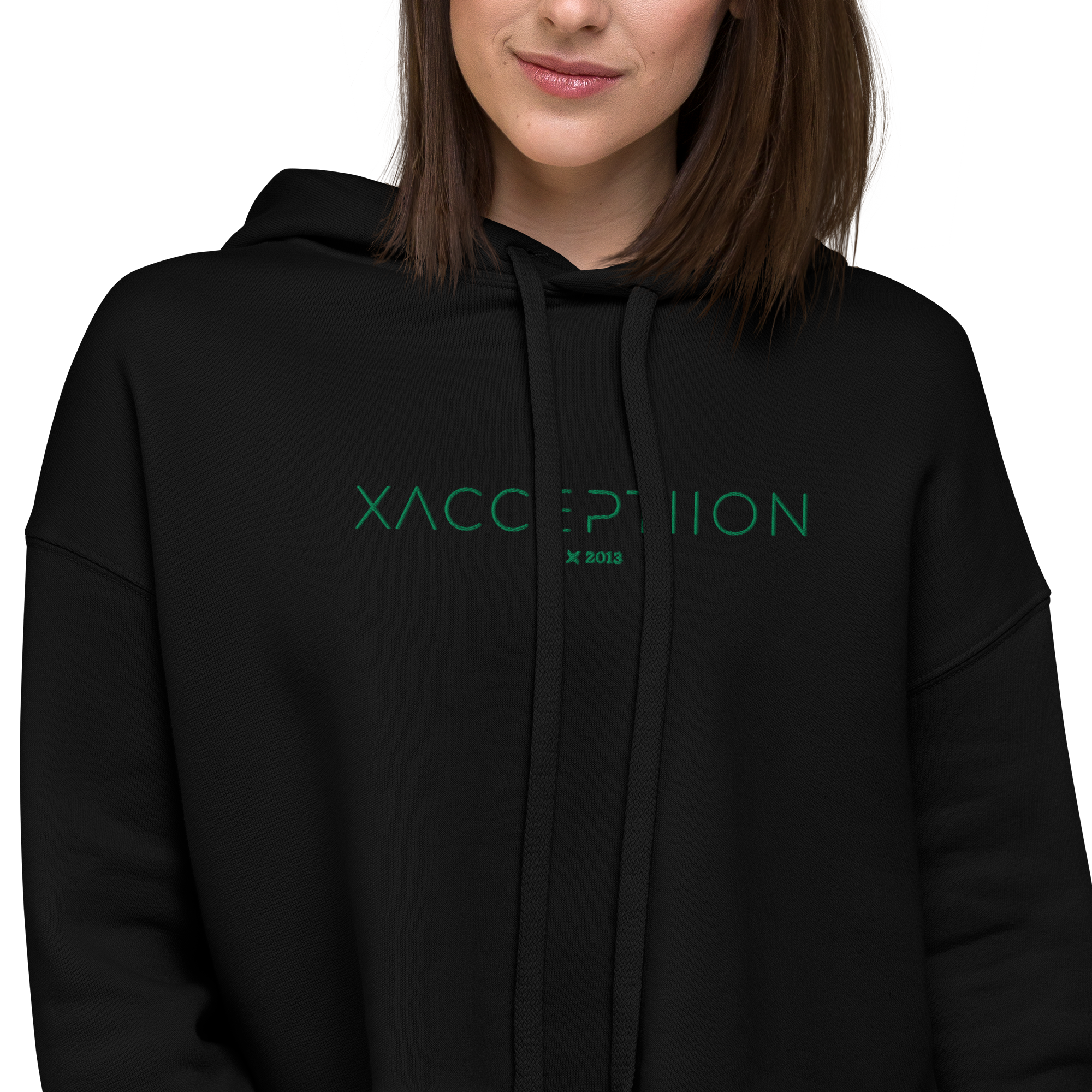 xAcceptiion © Original Crop Hoodie