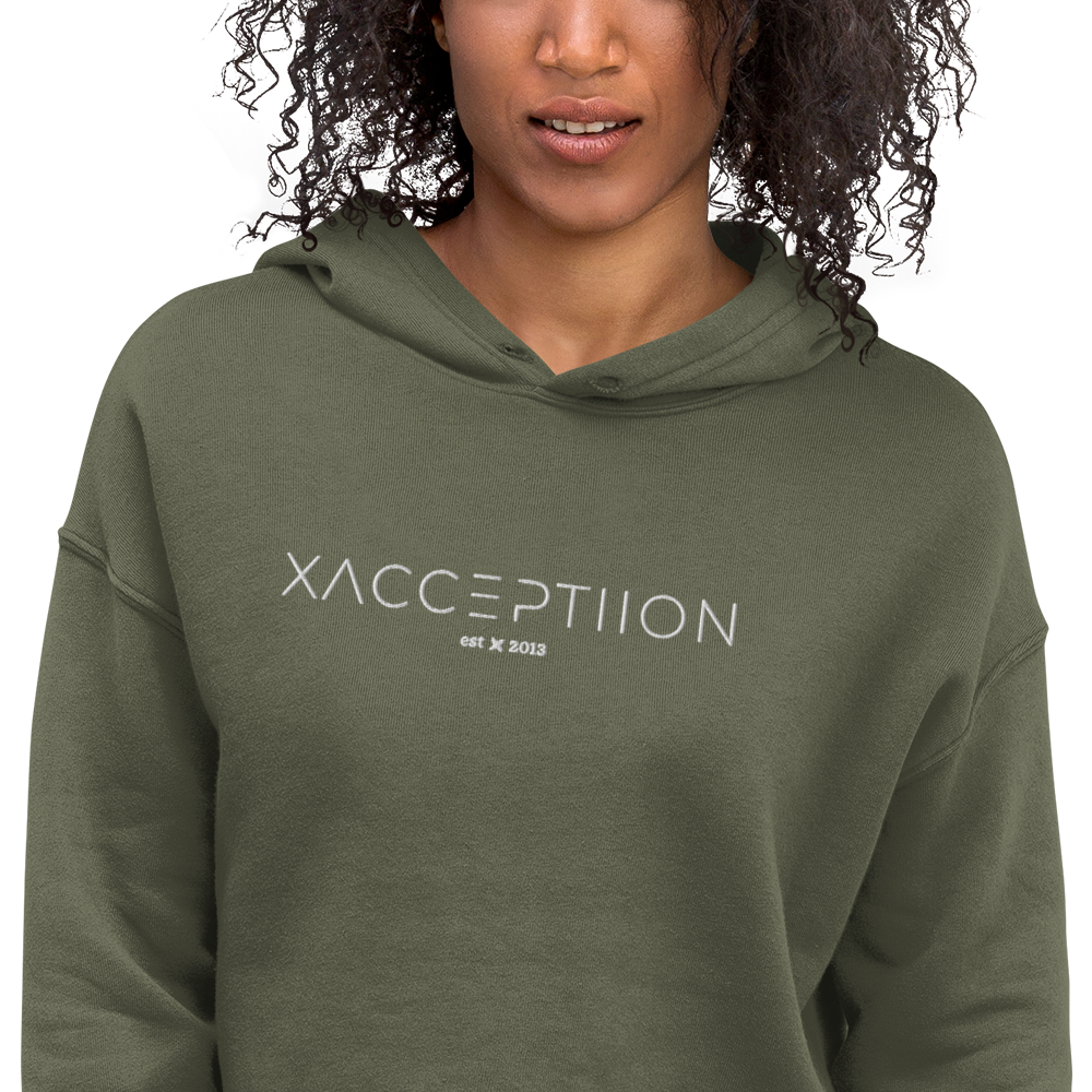 xAcceptiion © Original Crop Hoodie